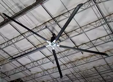 High Volume Low Speed Fans (HVLS Fans)